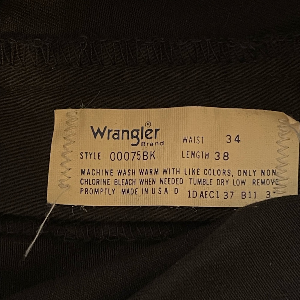 Wrangler Riata Pleated Front Pants 34x38 - Picture 4 of 5